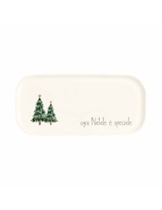 Vassoietto natalizio con alberi di Natale "Ogni Natale" Simple Day