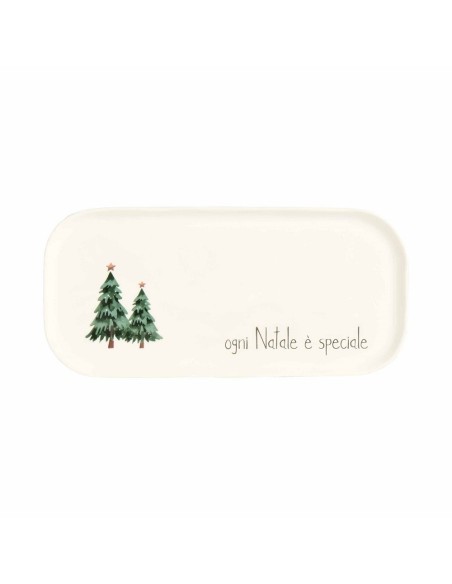 Vassoietto natalizio con alberi di Natale "Ogni Natale" Simple Day