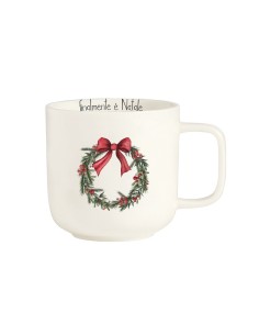 Mug natalizia con Ghirlanda "Finalmente è Natale" Simple Day