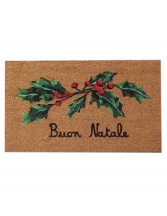 Zerbino natalizio in fibra di cocco "Buon Natale" Simple Day