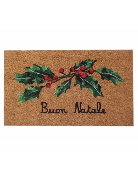 Zerbino natalizio in fibra di cocco "Buon Natale" Simple Day