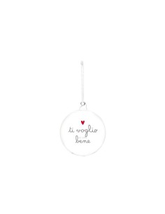 Sfera natalizia "Ti voglio bene" Simple Day