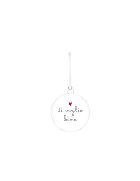 Sfera natalizia "Ti voglio bene" Simple Day