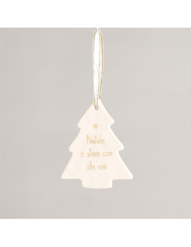 Albero di Natale da appendere "Natale è stare con chi ami" Simple Day