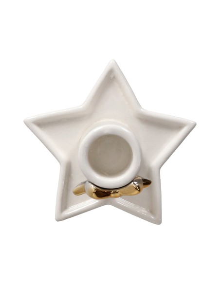 Portacandela con Fiocco natalizio Christmas Classy 3 Pz. Andrea Fontebasso
