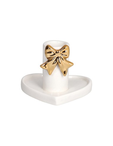 Set 3 portacandela con Fiocco natalizio Christmas Classy