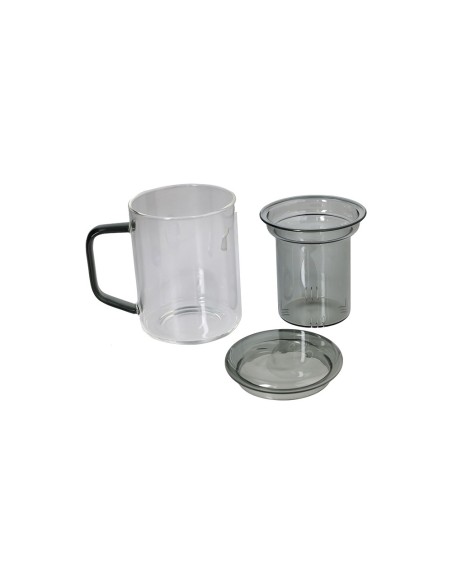 Mug con filtro grigio Dolce Casa Outline Andrea Fontebasso