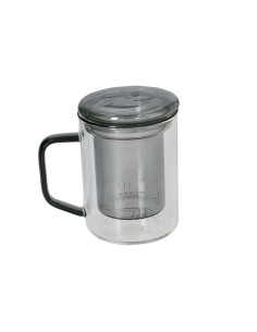 Mug con filtro grigio Dolce Casa Outline