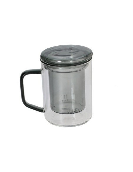 Mug con filtro grigio Dolce Casa Outline