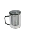 Mug con filtro grigio Dolce Casa Outline