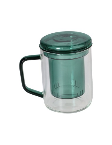 Mug con filtro verde Dolce Casa Outline Andrea Fontebasso