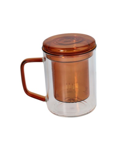 Mug con filtro ambra Dolce Casa Outline Andrea Fontebasso