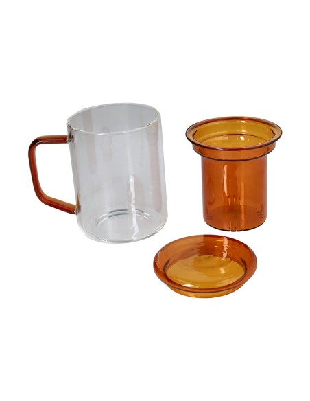 Mug con filtro ambra Dolce Casa Outline