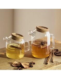 Tisaniera da 1,2l con tappo di sughero Dolce Casa Outline 2