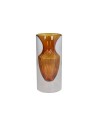 Vaso borosilicato ambra piccolo Glass Design