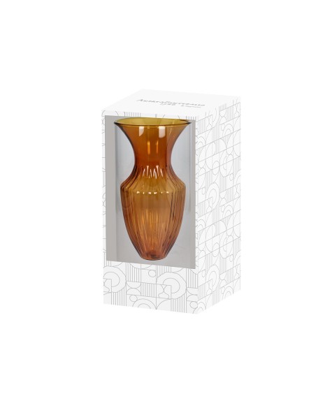 Vaso borosilicato ambra piccolo Glass Design