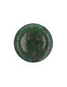 Piatto vetro verde piccolo Galassia Calathea