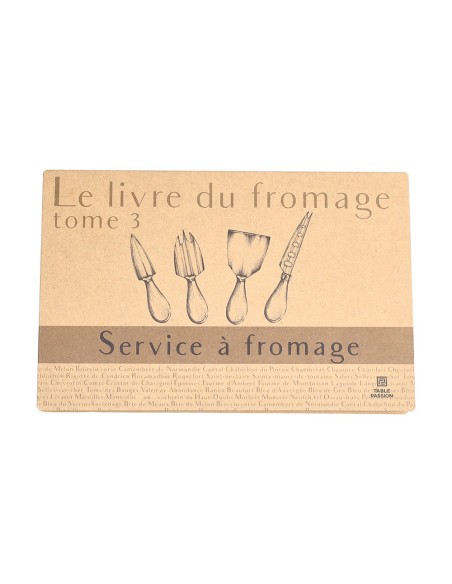Set taglio formaggio da 4 pz. Serving Guest&Gift
