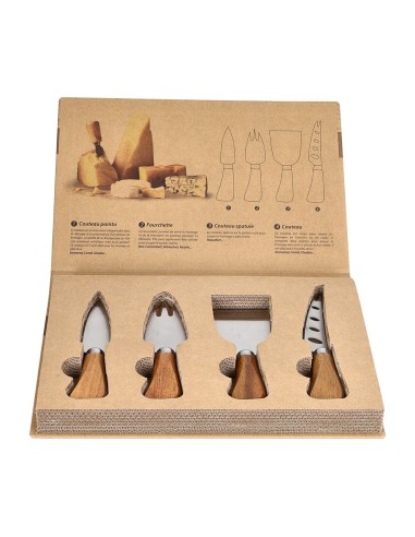 Set taglio formaggio da 4 pz. Serving Guest&Gift A