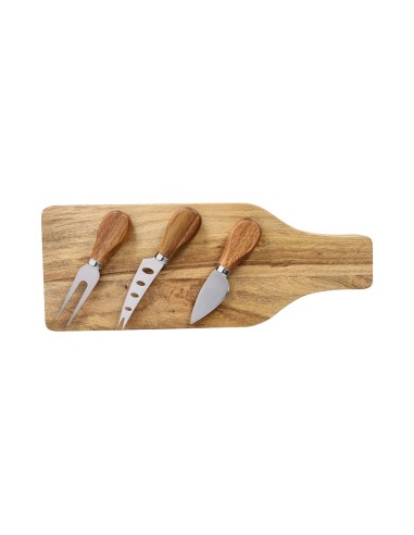 Set taglio formaggio con tagliere Serving Guest&Gift