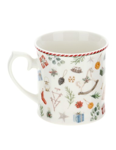Tazza Mug in porcellana natalizia Xmas