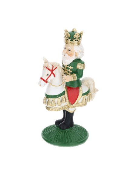 Soldatino verde su cavallo bianco