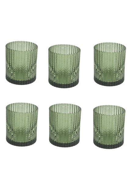 Set 6 bicchieri verdi Grain