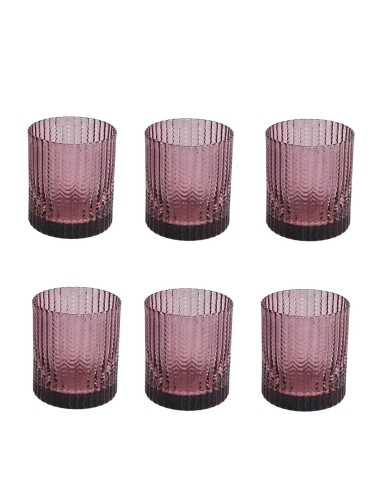 Set 6 bicchieri viola Grain