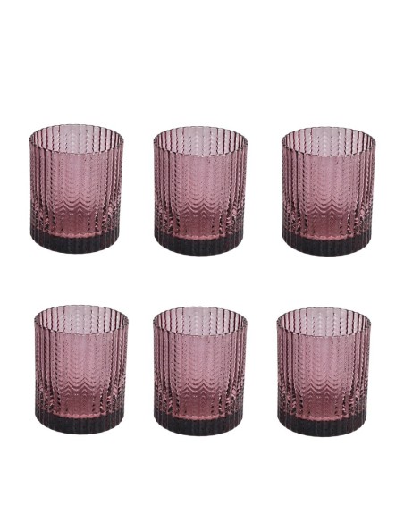 Set 6 bicchieri viola Grain
