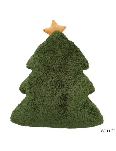 Cuscino natalizio a forma di albero di Natale