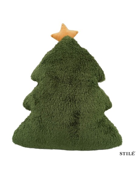 Cuscino natalizio a forma di albero di Natale