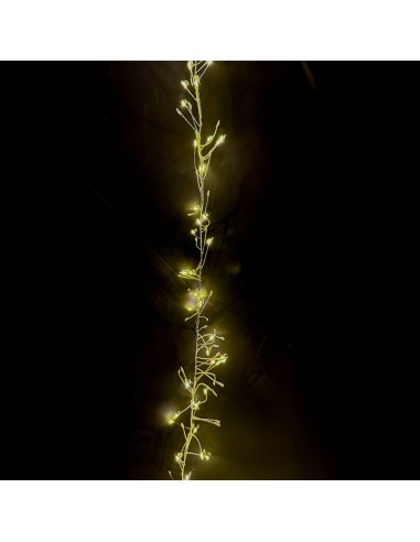 Catena Luminosa con 1500 luci led bianco caldo