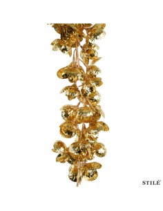 Rami con fiori decorativi gold 2