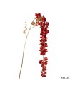 Ramo sintetico con fiori decorativi rossi Stilè Collection