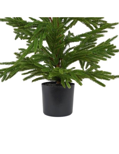 Alberello di Natale verde con vaso 88(H) cm