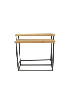 Set Consolle in legno e metallo 2