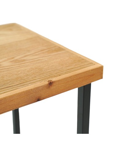Set Consolle in legno e metallo