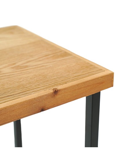 Set Consolle in legno e metallo