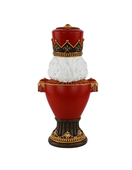Busto decorativo Babbo Natale in resina Stilè Collection