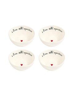 Set 4 Coppette "È l'ora dell'aperitivo" 2
