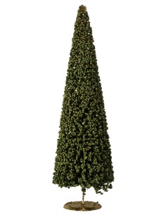 Albero Bacche Verde Muschio Metallo 60 cm J-Line