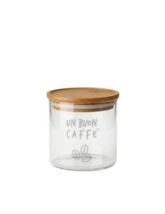 Barattolo trasparente "Un buon caffè"