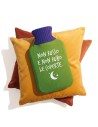 Borsa acqua calda verde "Non russo e non rubo le coperte" Egan