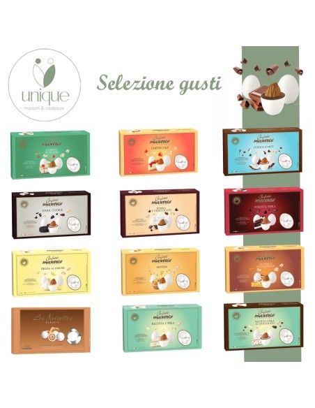 Confetti Maxtris OFFERTA Kit da 12 Kg. per Confettata e Bomboniere GUSTI A SCELTA