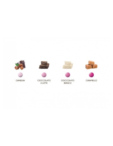 Confetti Maxtris LES NOISETTES sfumati ROSA 1KG.
