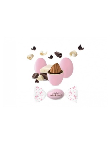 Confetti Maxtris TWIST Ciocomandorla ROSA 1 KG.