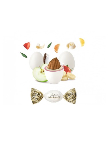 Confetti Maxtris TWIST Ciocomandorla MIX FRUTTA 1 KG.