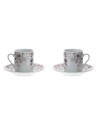 Set 2 Tazzine da Caff? Botanic Rosa Hervit 5(H) Cm