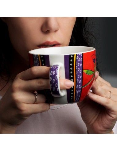 Tazza da colazione Le Pupazze Rossa Egan 600 ml