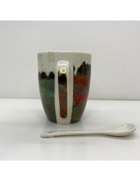 Tazza con cucchiaino I Papaveri Claude Monet Enesco